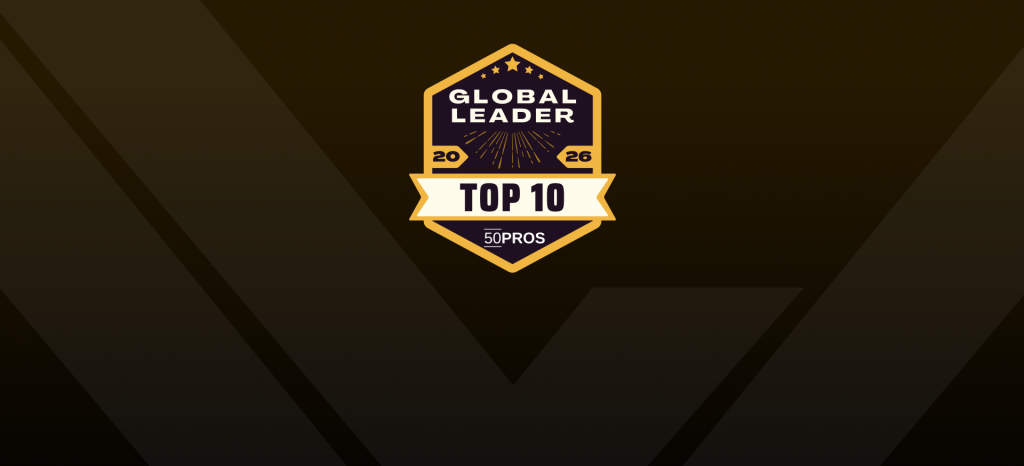 Lionwood.software is a 50Pros Top 10 Agency for 2026!