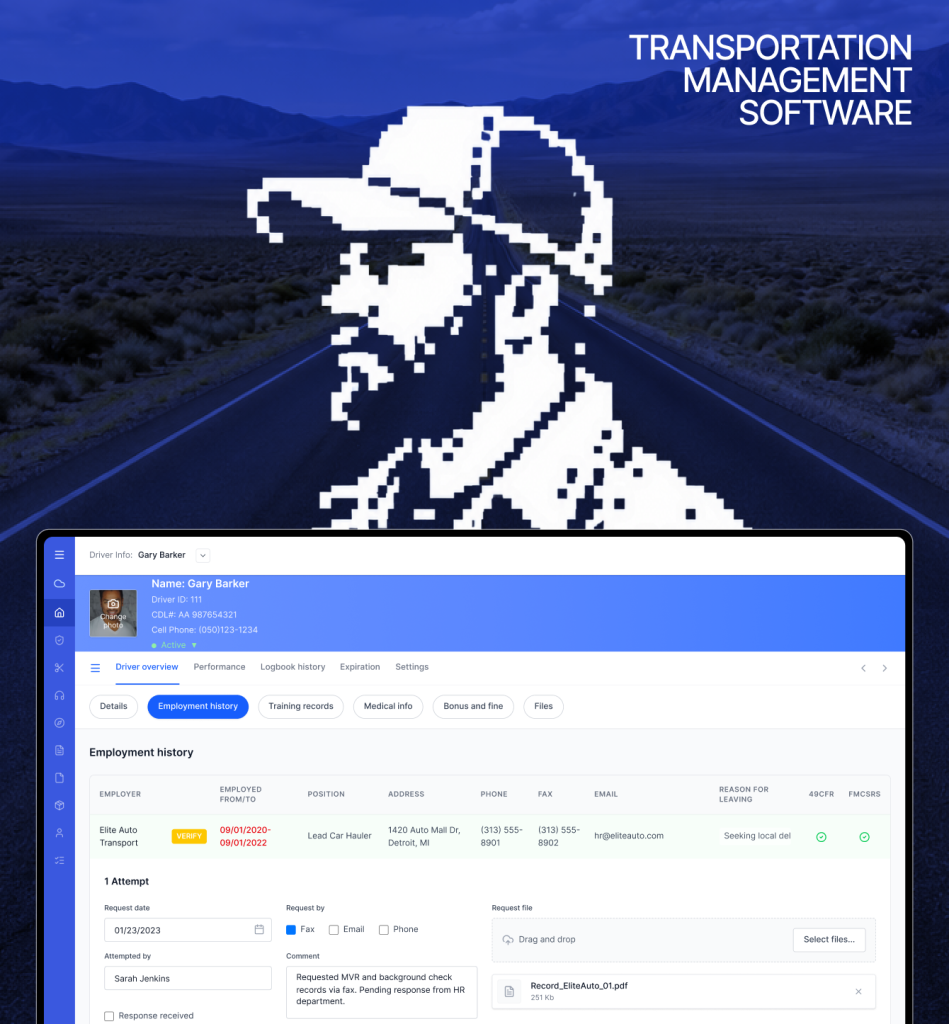 Vehicle Transportation TMS for Carrier & Dispatch Management
